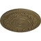 Ekena Millwork Rose Ceiling Medallion (Fits Canopies up to 13 1/2"), 33 7/8"OD x 2 3/8"P, Mississippi Mud CM33ROMMF - alternate 3